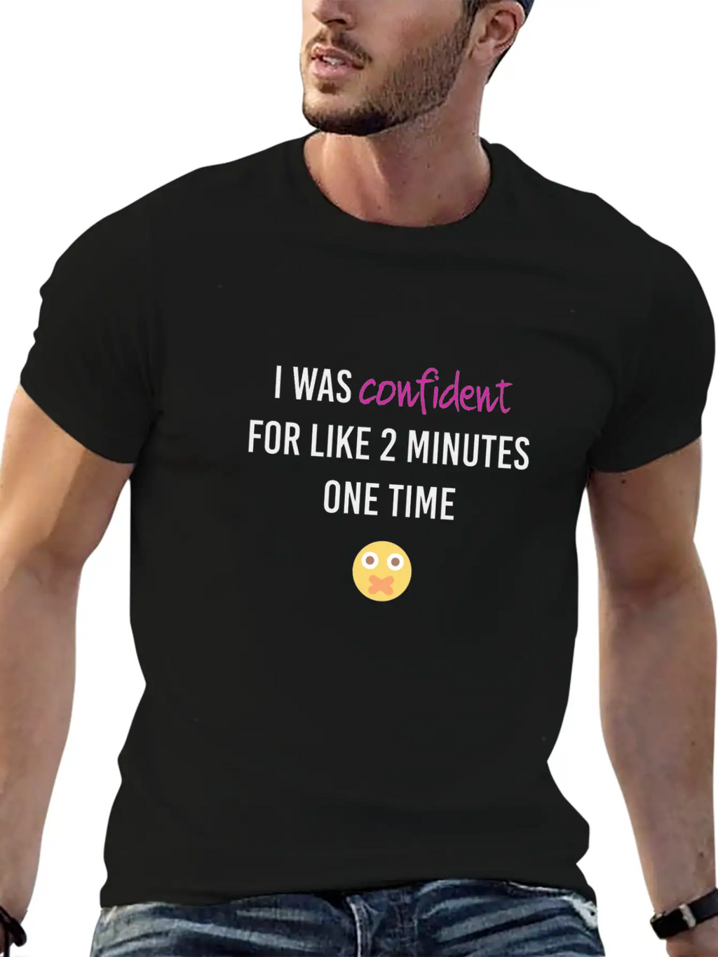 I Was Confident Relaxed Everyday Tee – Lightweight And Durable Cotton