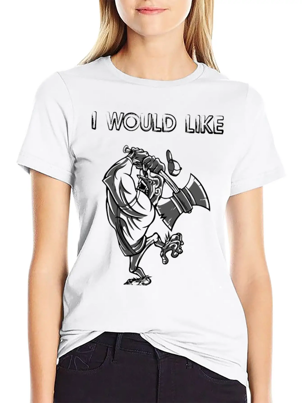 I Would Like To Rage 2 Breathable Soft Cotton T-Shirt – Timeless Casual Look