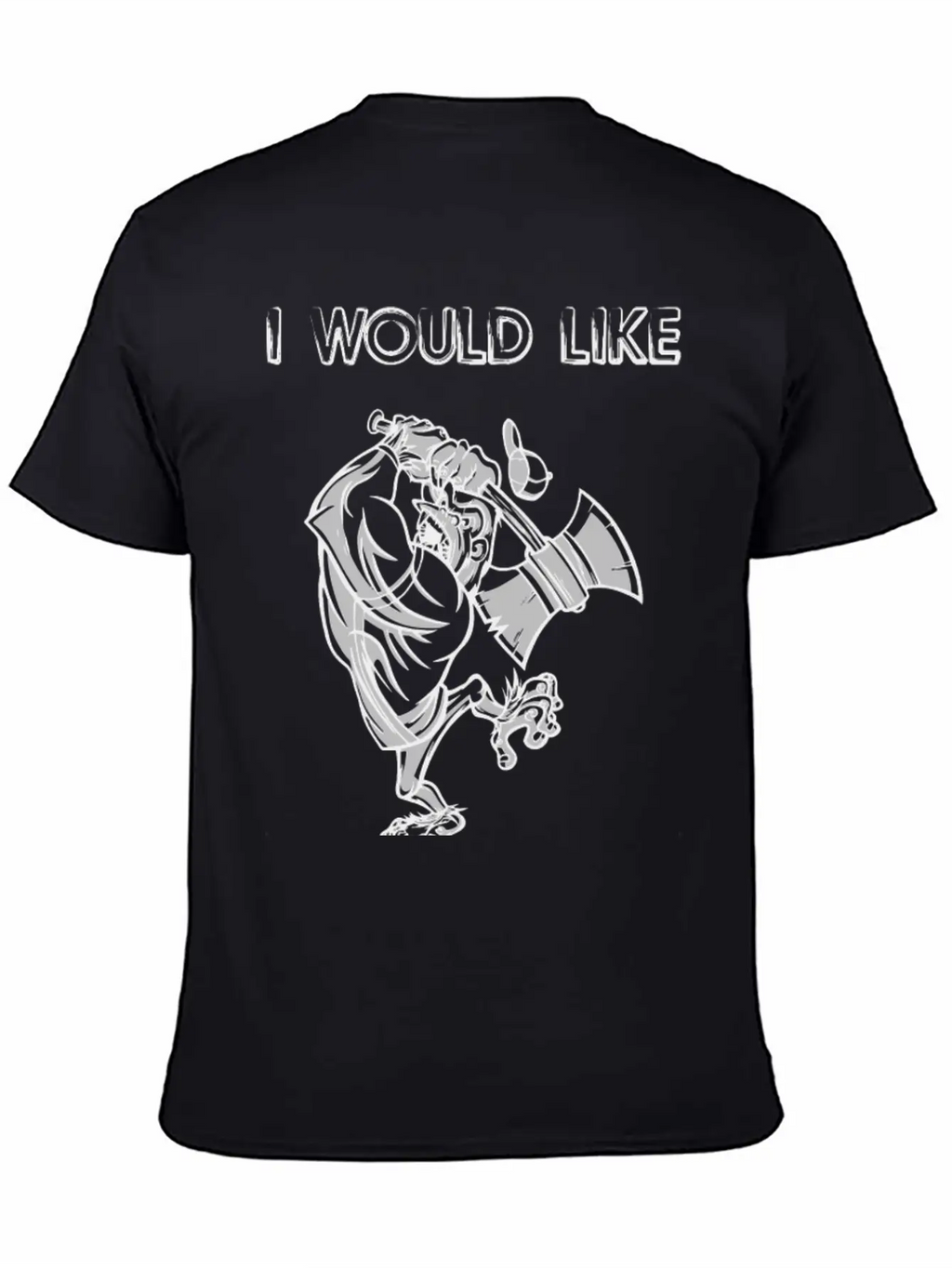 I Would Like To Rage 2 Breathable Soft Cotton T-Shirt – Timeless Casual Look