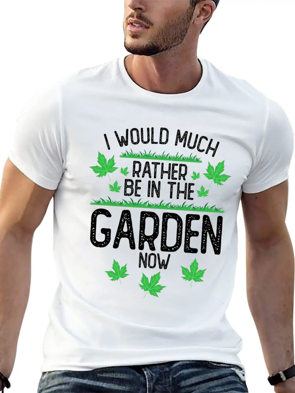 I Would Much Rather Be In The Garden Classic Cotton Tee – Unisex Comfort For Any Season