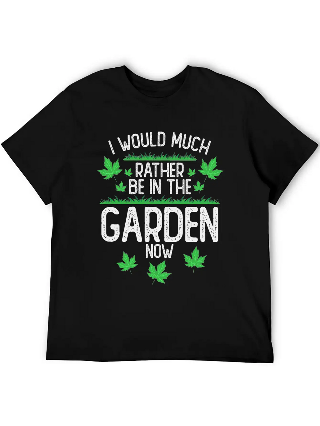 I Would Much Rather Be In The Garden Classic Cotton Tee – Unisex Comfort For Any Season