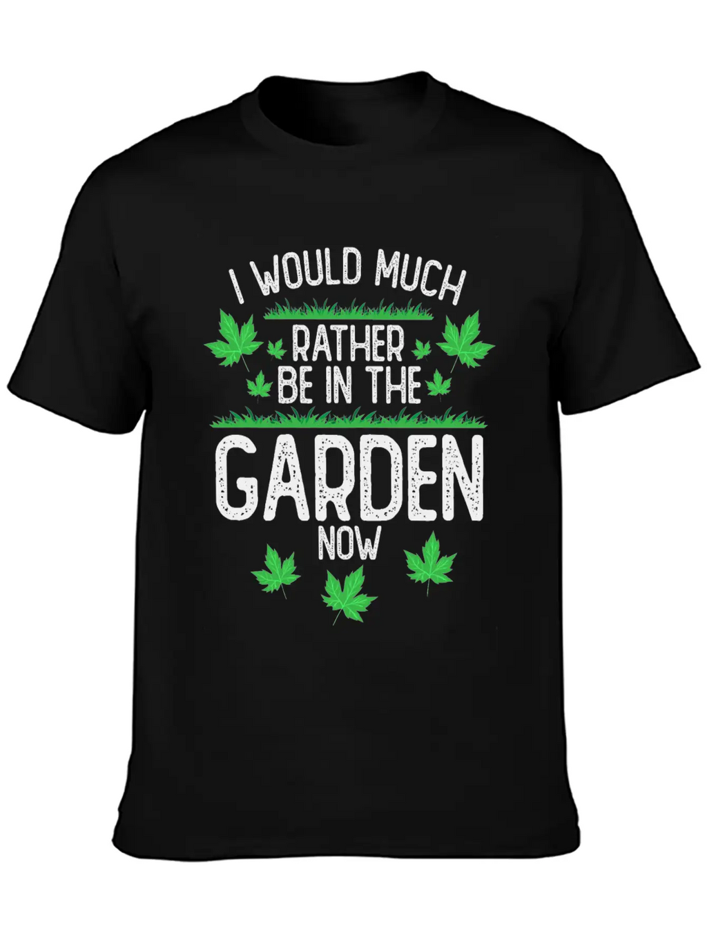 I Would Much Rather Be In The Garden Classic Cotton Tee – Unisex Comfort For Any Season