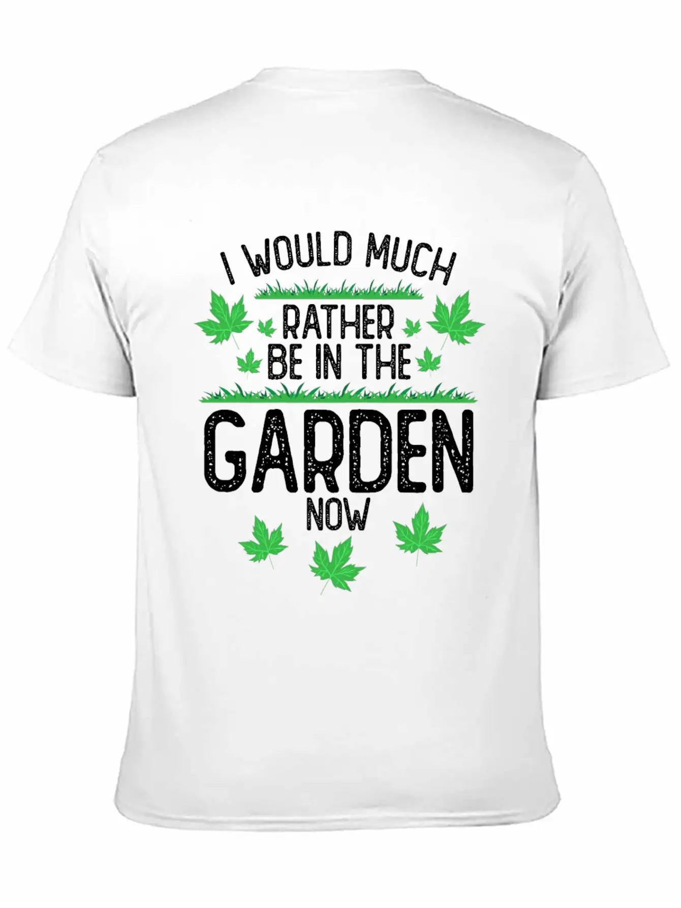 I Would Much Rather Be In The Garden Classic Cotton Tee – Unisex Comfort For Any Season