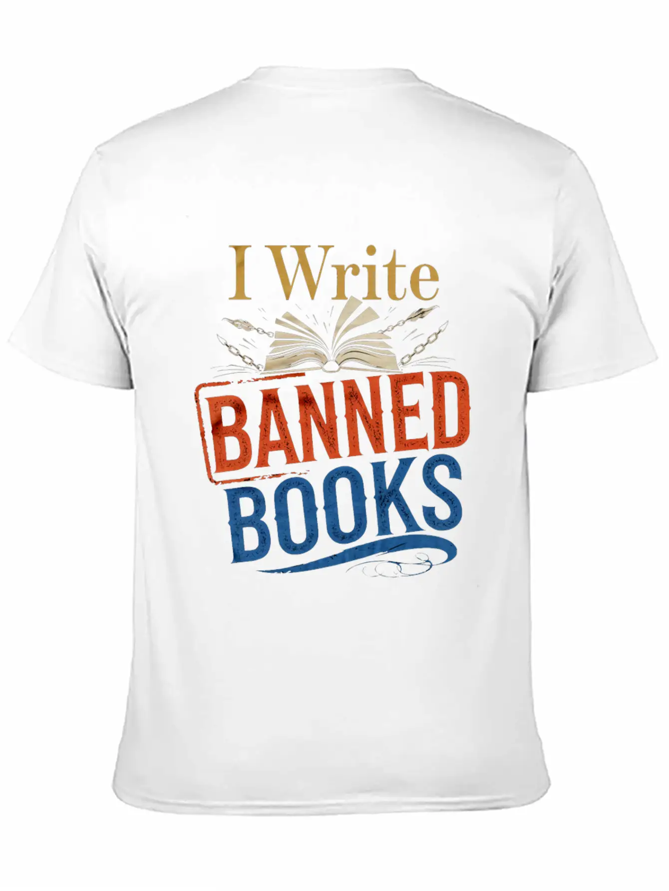 I Write Banned Books 6 Classic Cotton Tee – Unisex Comfort For Any Season