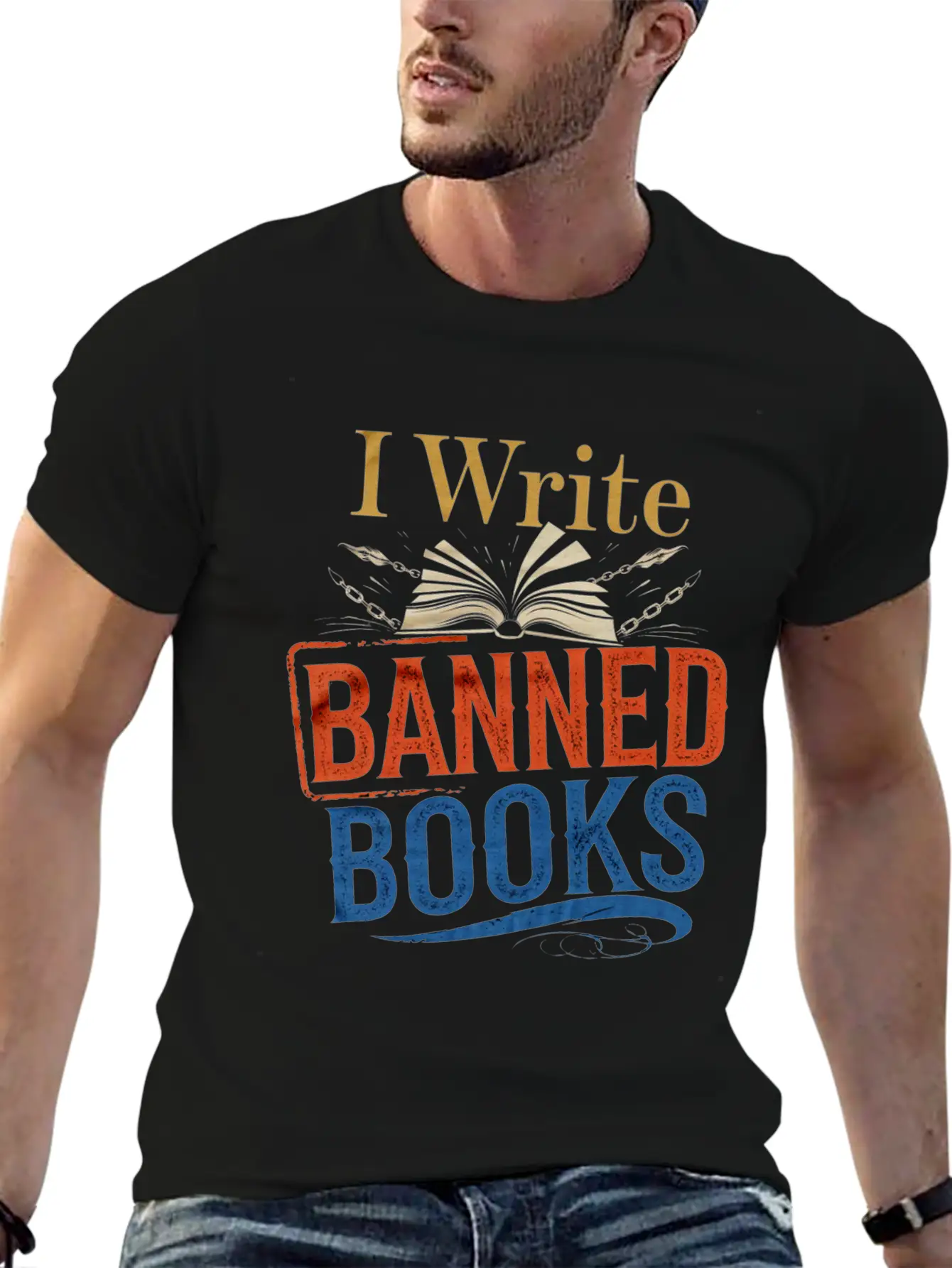 I Write Banned Books 6 Classic Cotton Tee – Unisex Comfort For Any Season