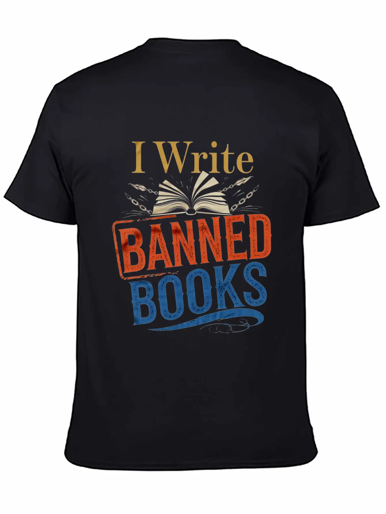 I Write Banned Books 6 Classic Cotton Tee – Unisex Comfort For Any Season