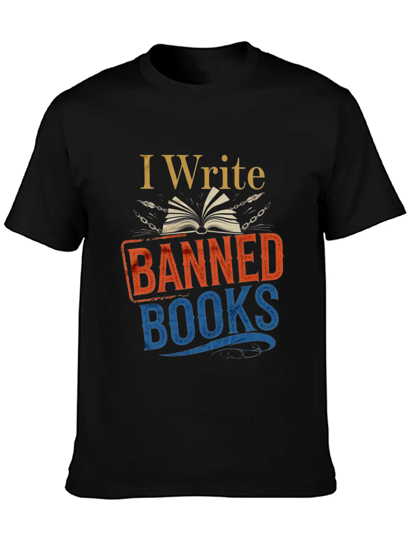 I Write Banned Books 6 Classic Cotton Tee – Unisex Comfort For Any Season
