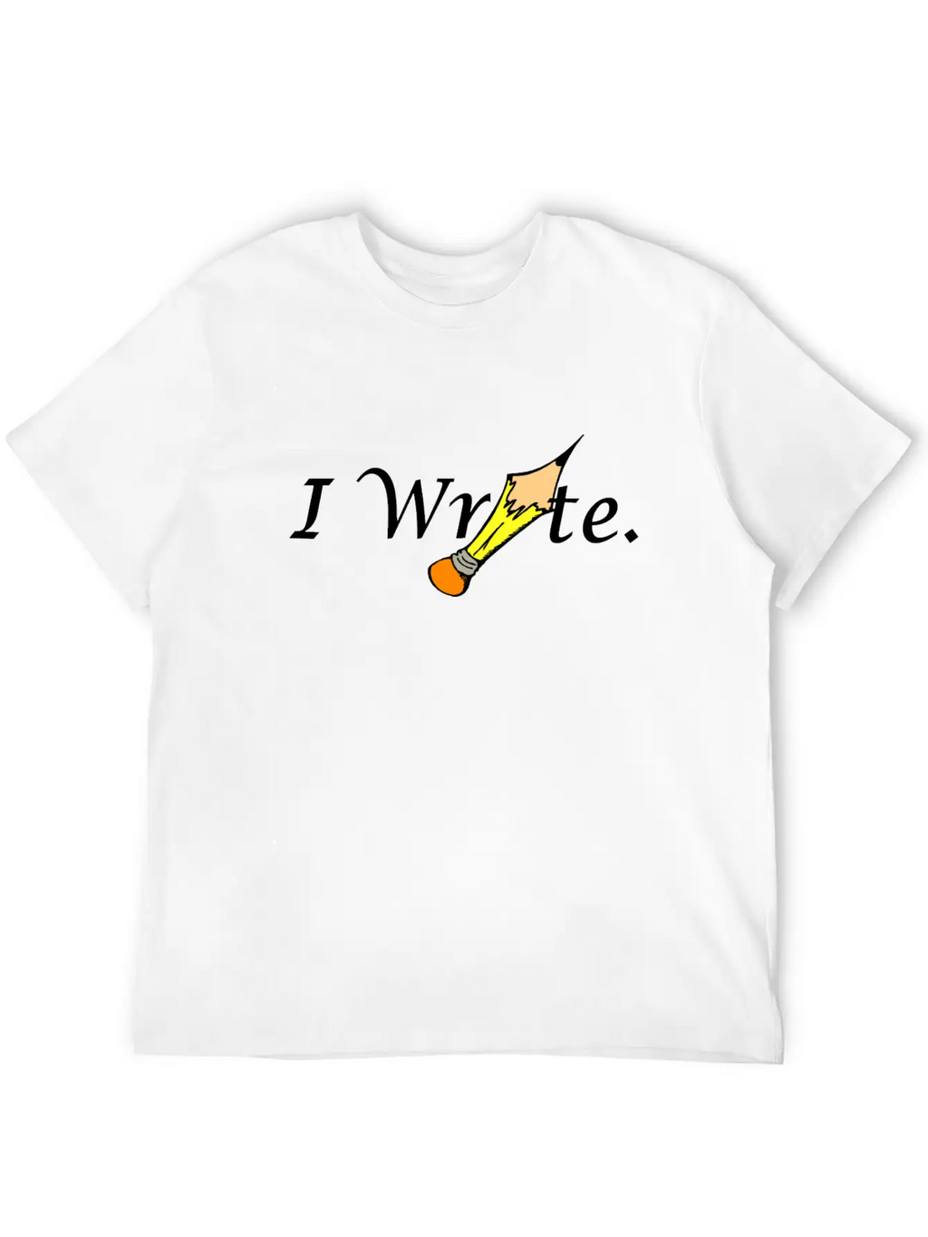 I Write Essential Unisex Summer Tee – Soft Cotton Casual Fit