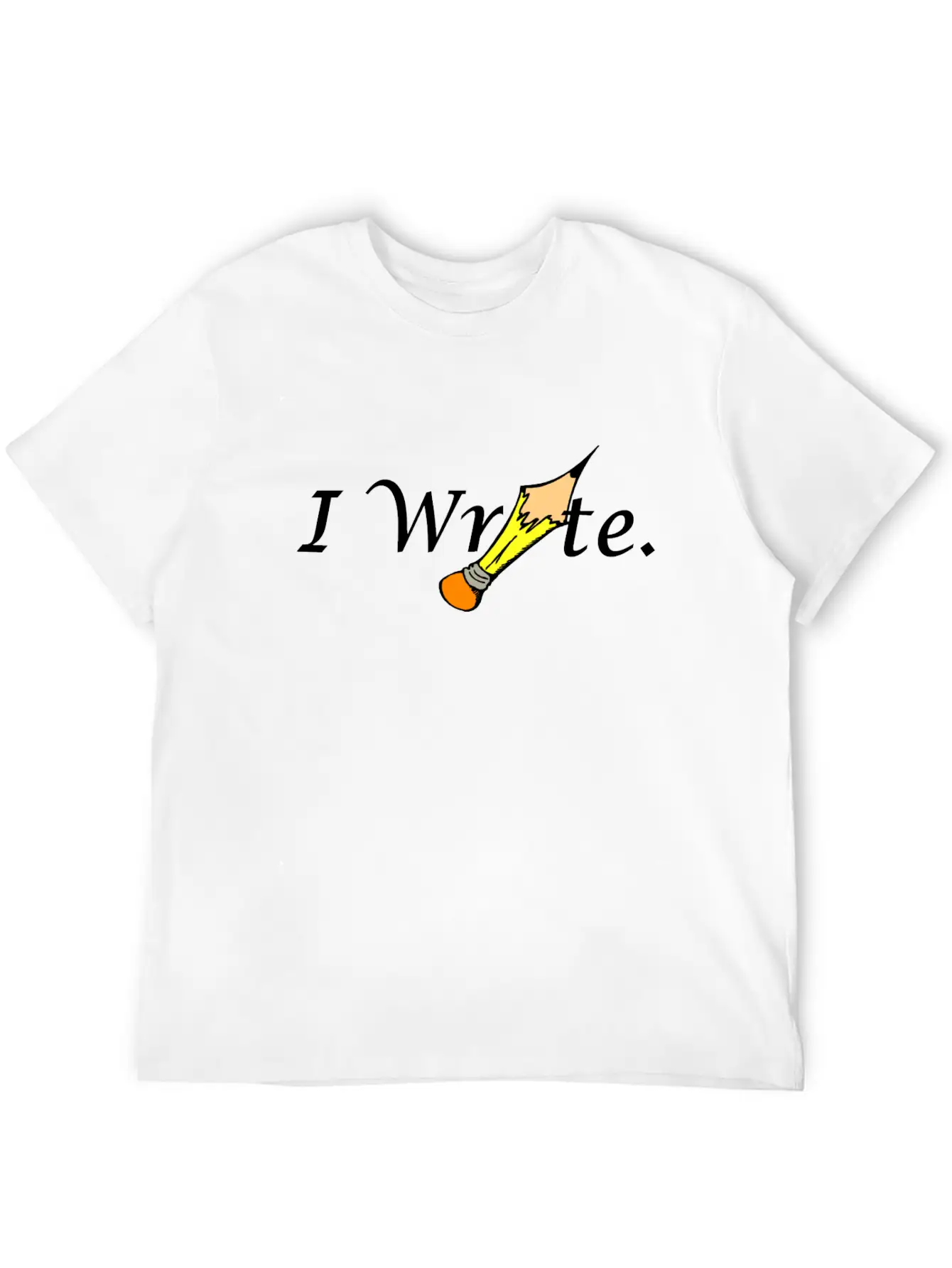 I Write Essential Unisex Summer Tee – Soft Cotton Casual Fit