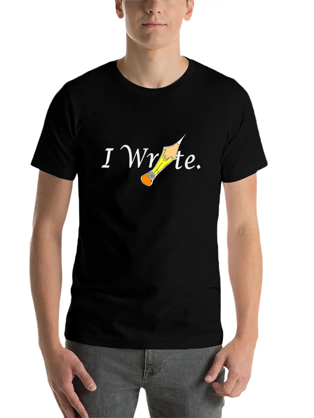 I Write Essential Unisex Summer Tee – Soft Cotton Casual Fit