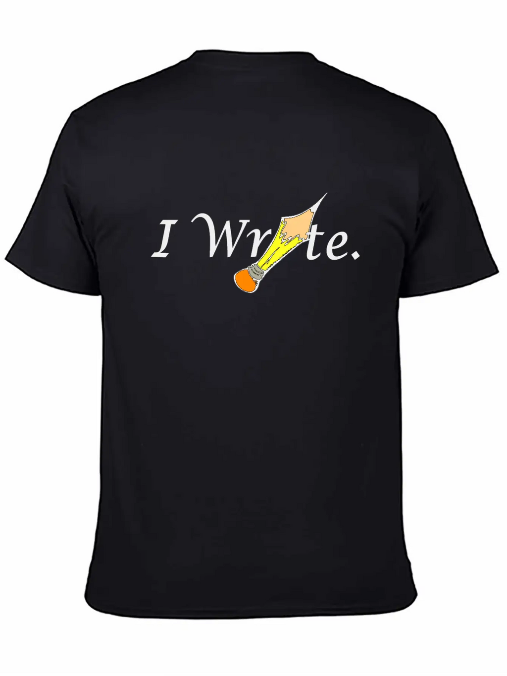 I Write Essential Unisex Summer Tee – Soft Cotton Casual Fit