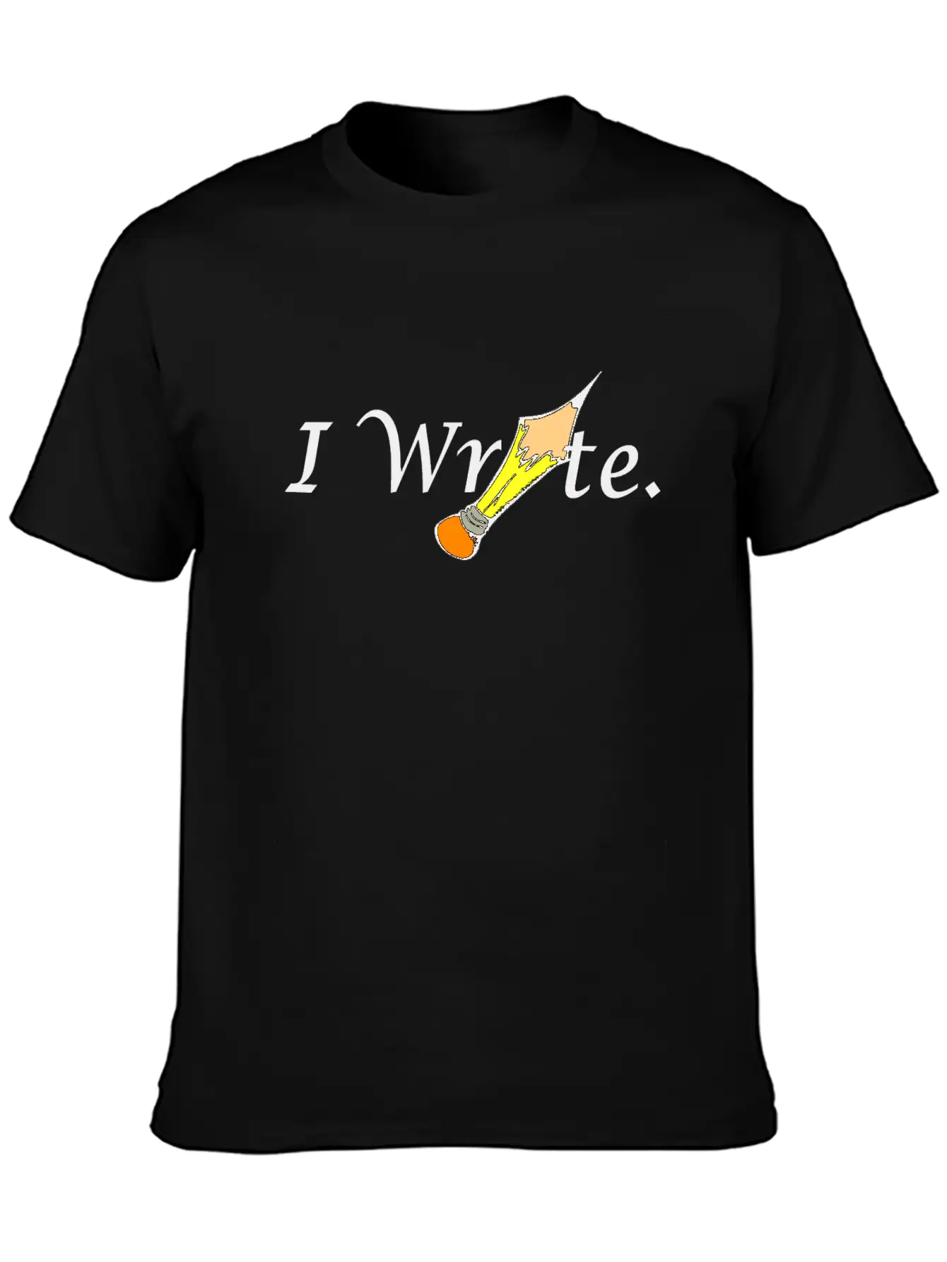 I Write Essential Unisex Summer Tee – Soft Cotton Casual Fit