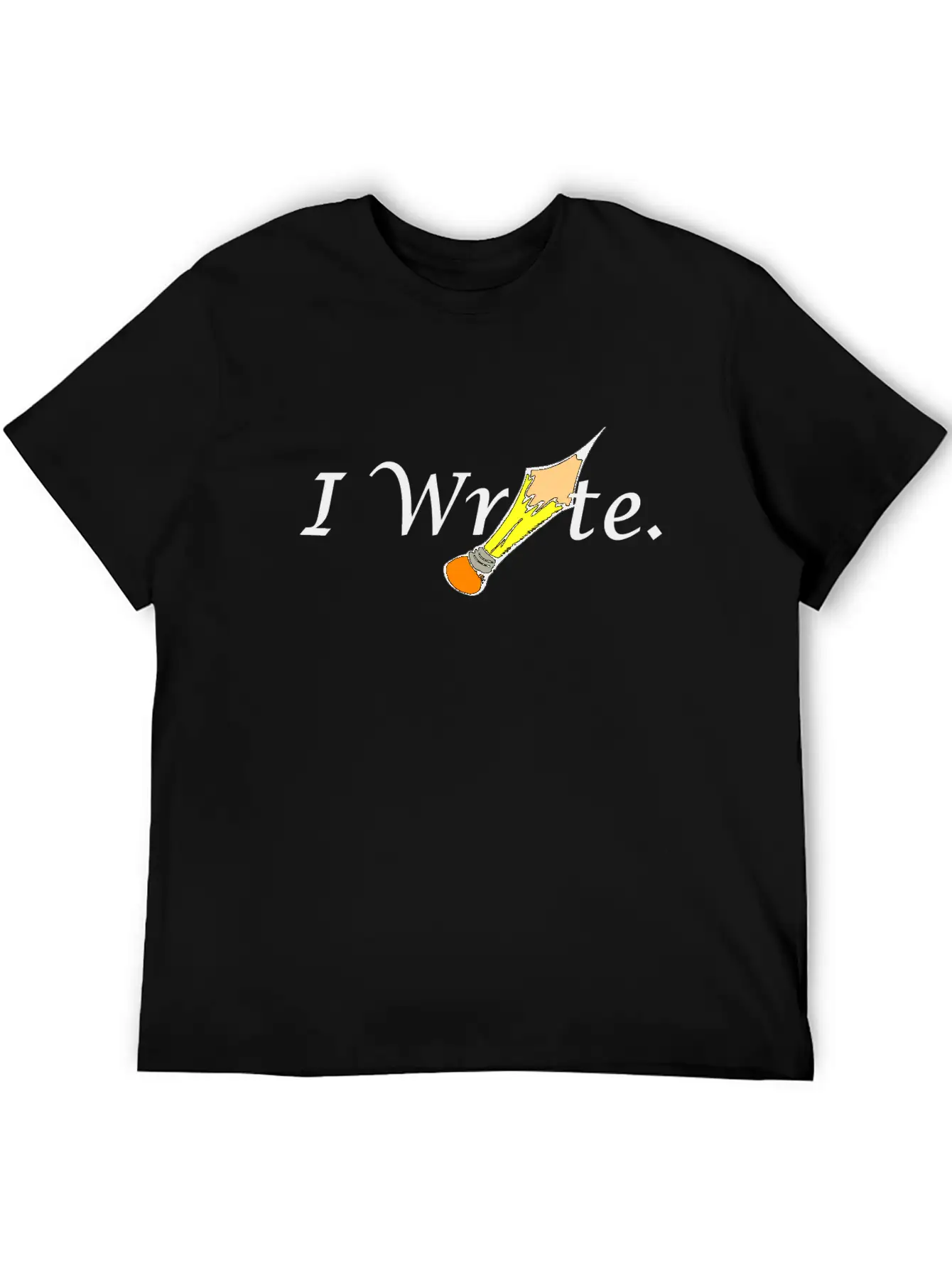I Write Essential Unisex Summer Tee – Soft Cotton Casual Fit