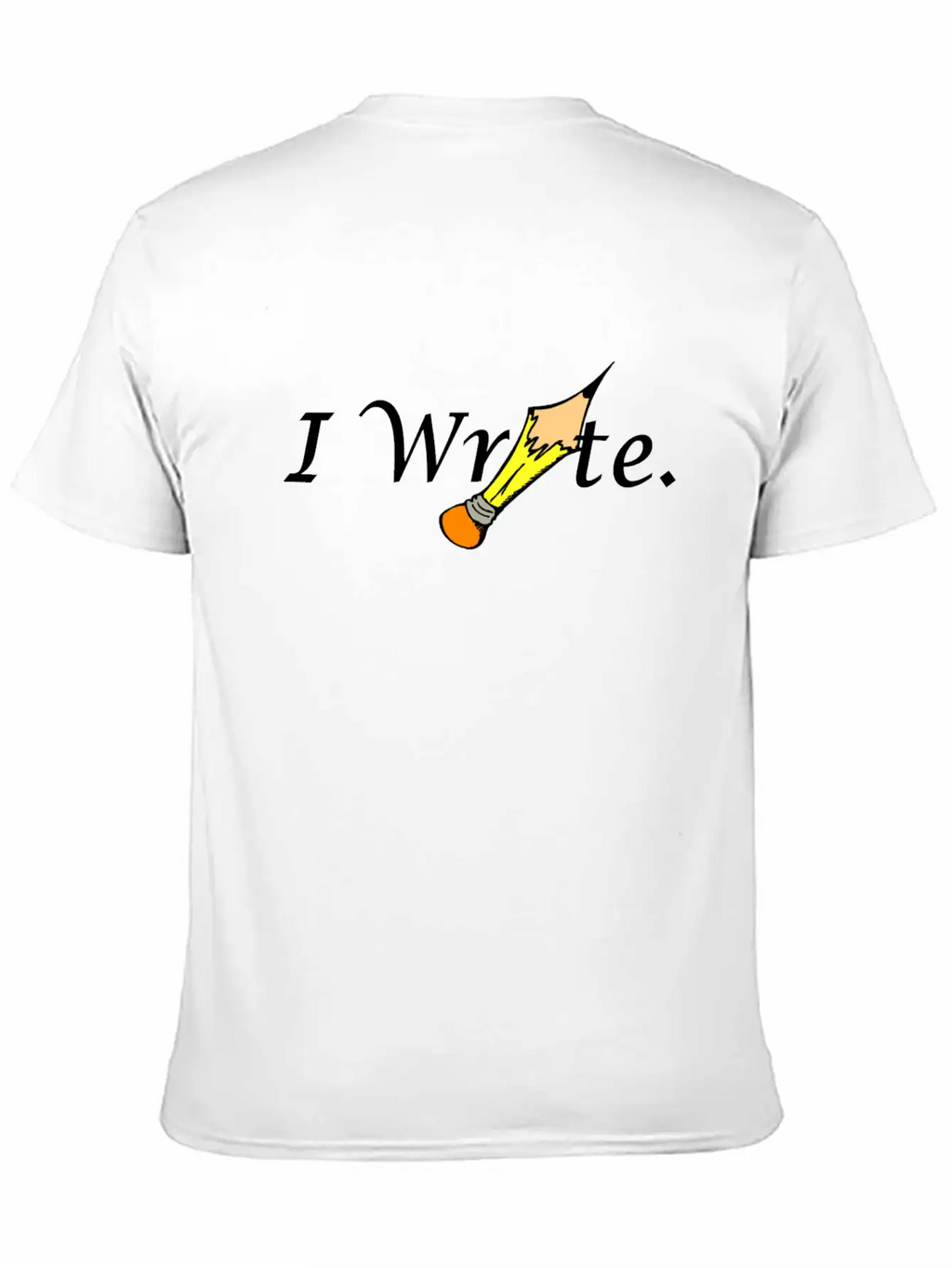 I Write Essential Unisex Summer Tee – Soft Cotton Casual Fit