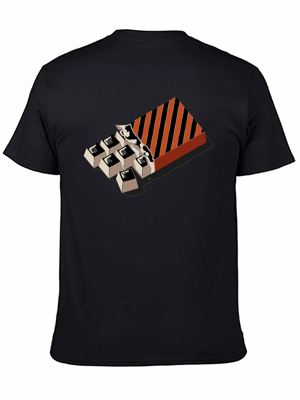 Keyboard Keys Candy Box Funny T-Shirt
