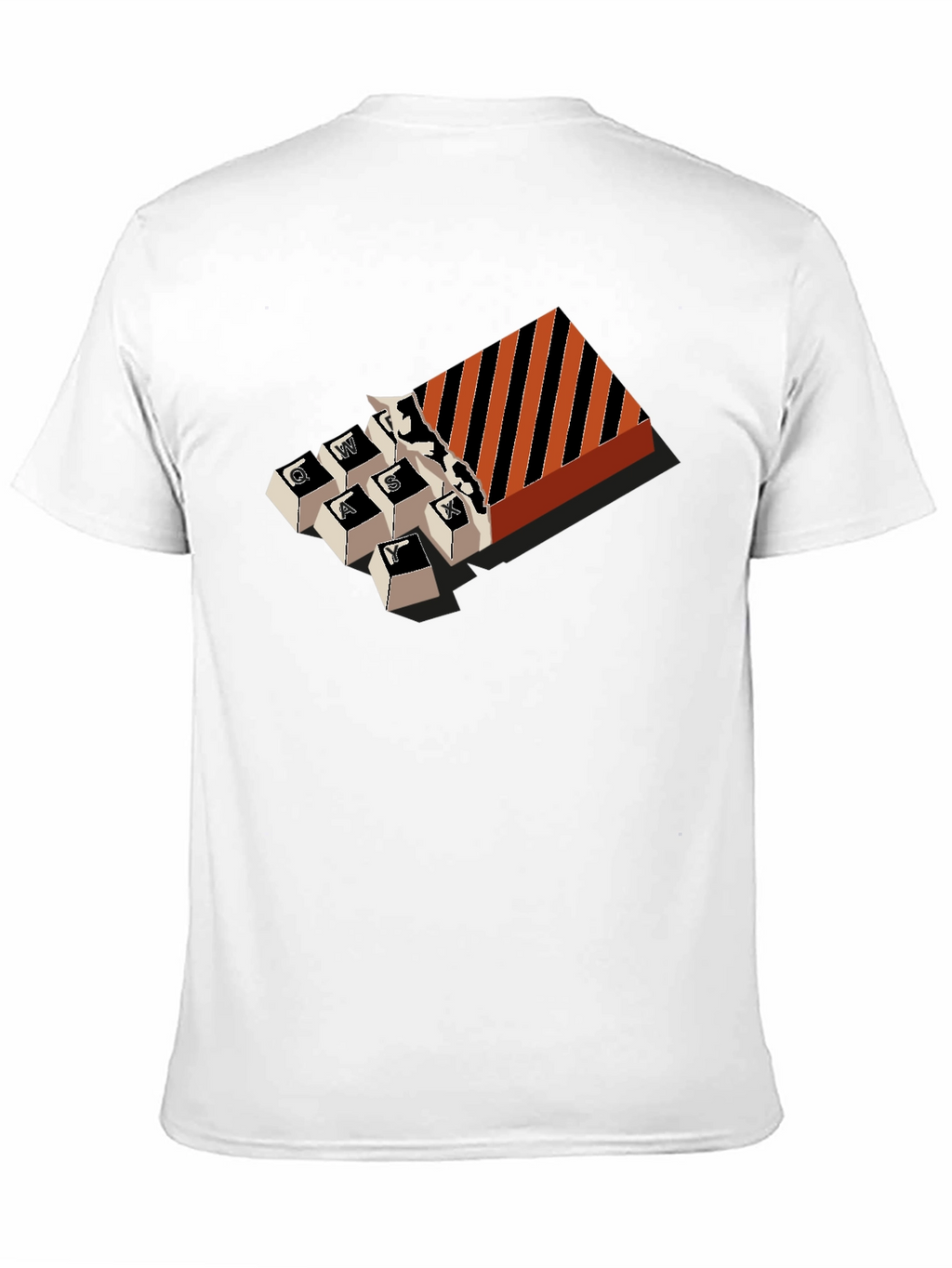 Keyboard Keys Candy Box Funny T-Shirt