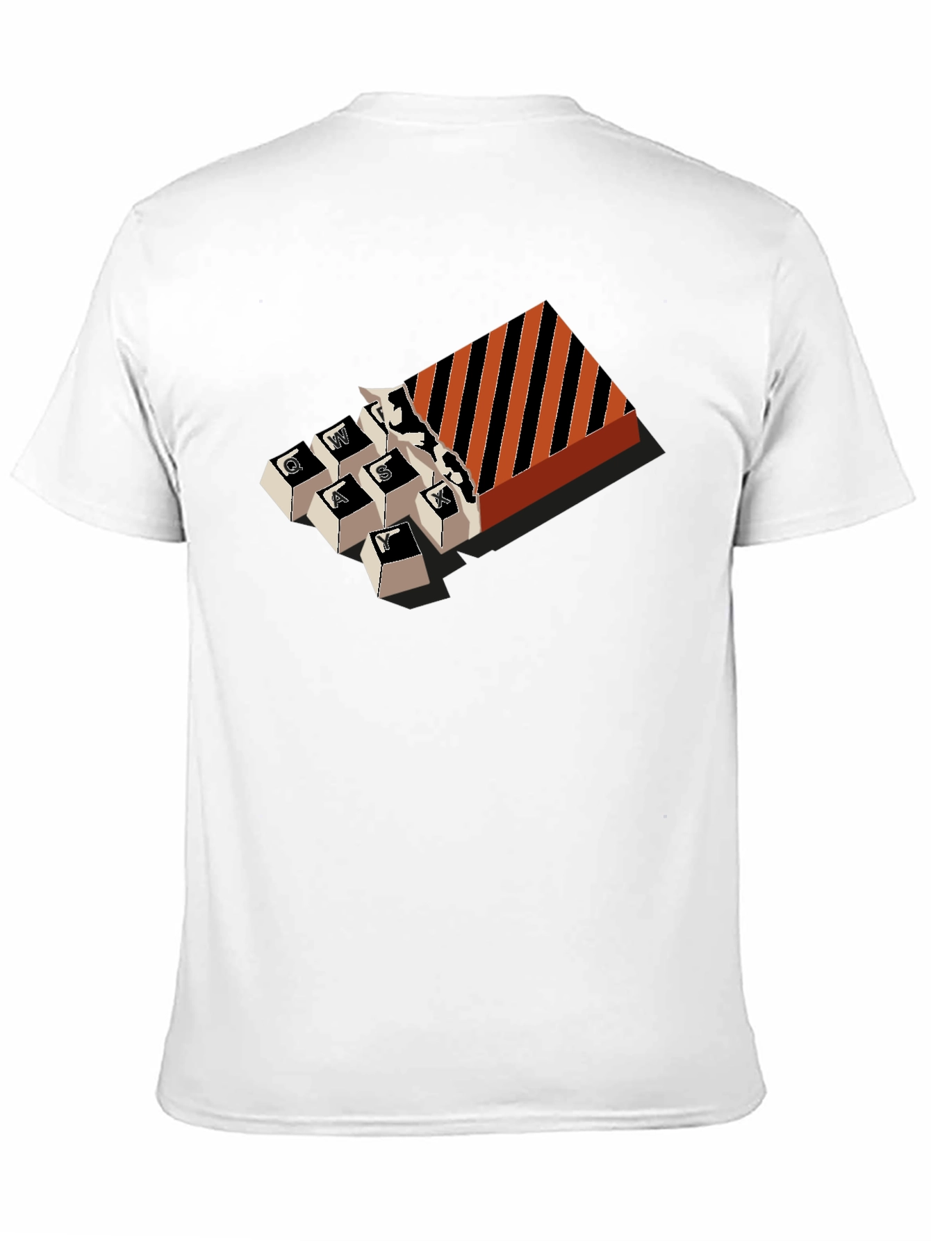 Keyboard Keys Candy Box Funny T-Shirt