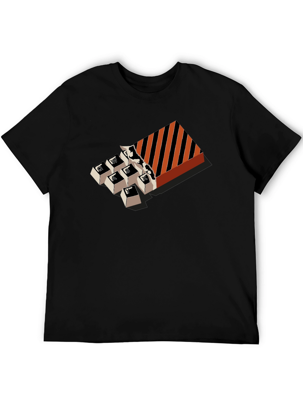 Keyboard Keys Candy Box Funny T-Shirt