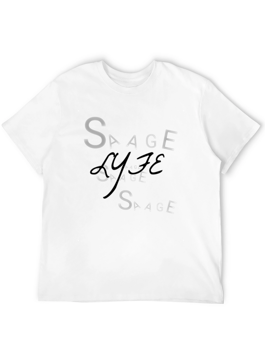Savage Life Graphic T-Shirt - Trendy Crew Neck Tee