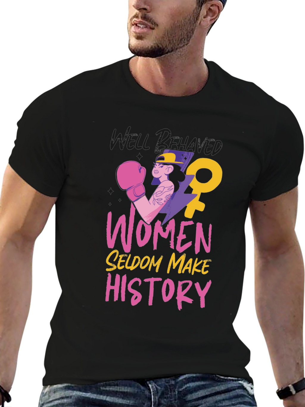 Women Seldom Make History T-Shirt