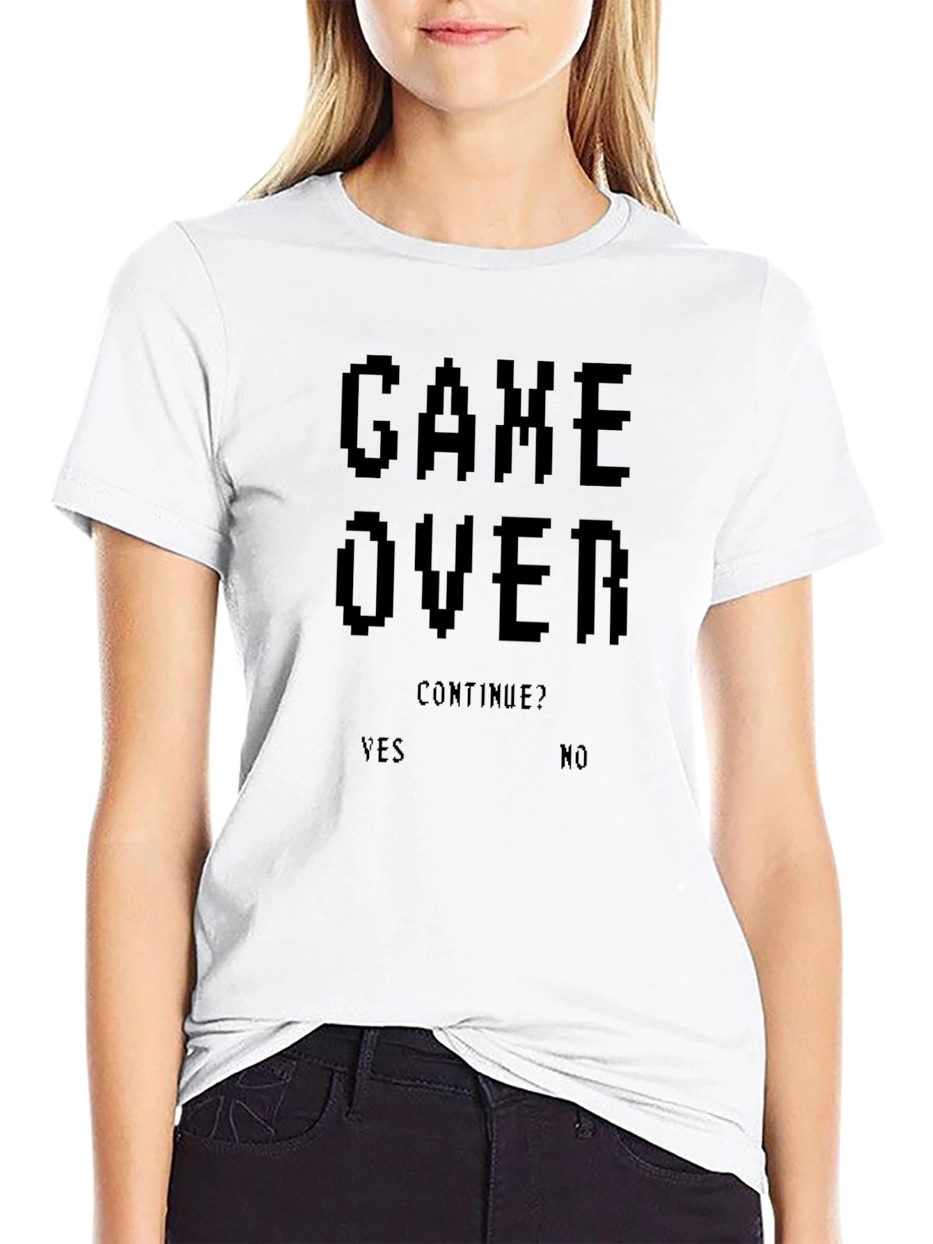Retro Gamer T-Shirt - Game Over Design