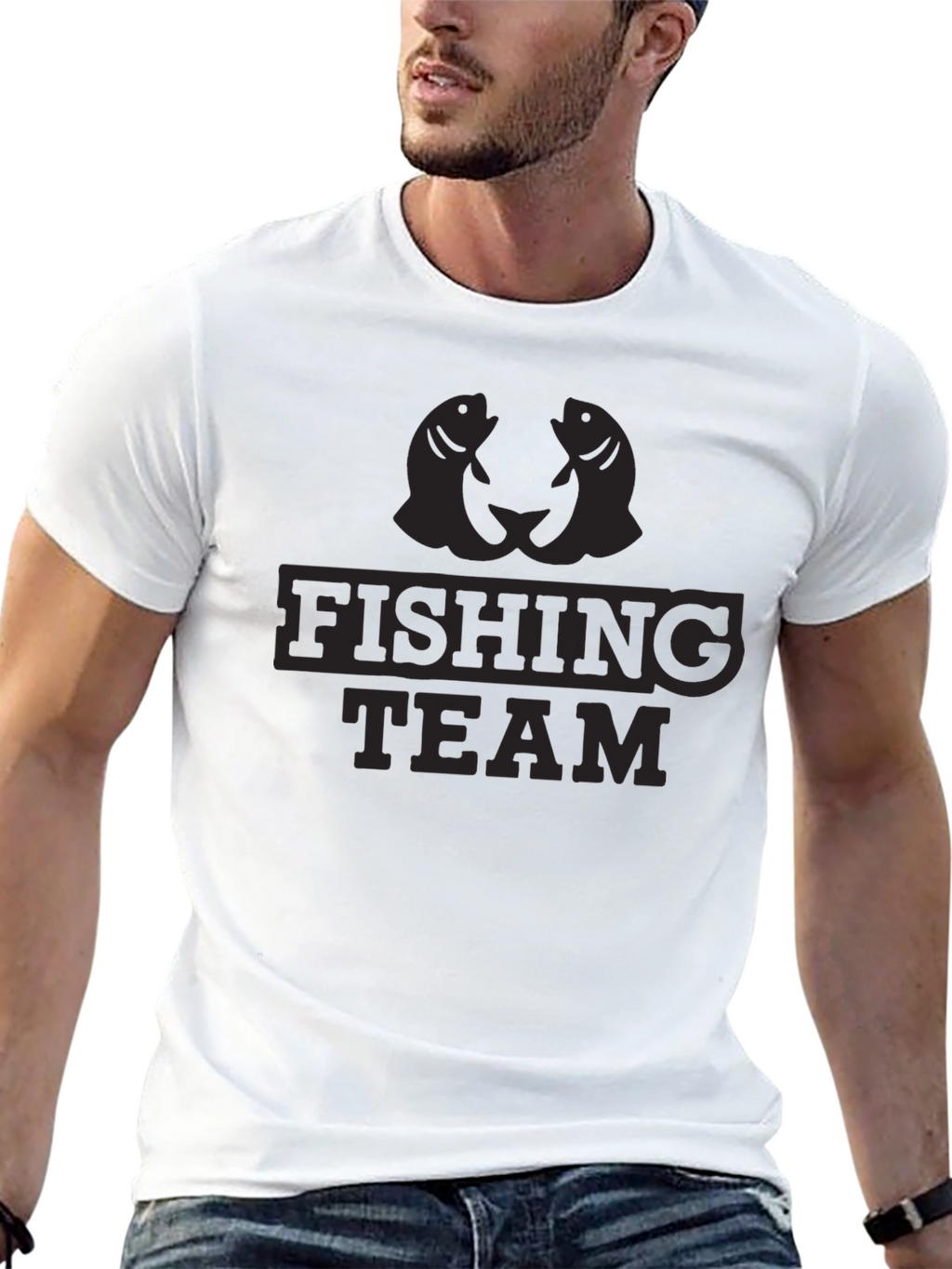 Fishing Team T-Shirt - Stylish Angler Apparel