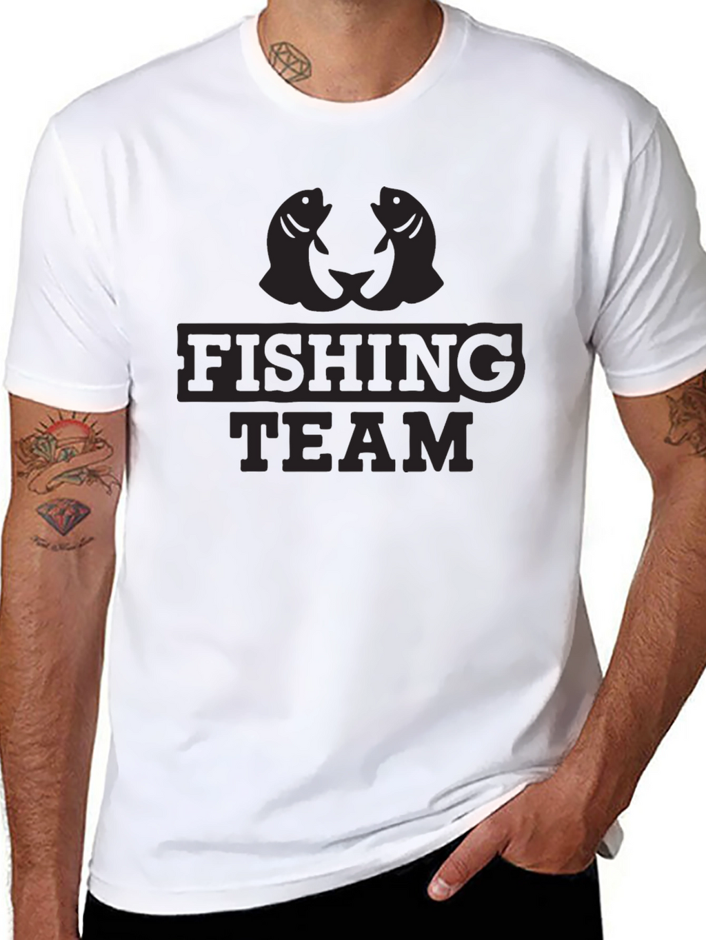 Fishing Team T-Shirt - Stylish Angler Apparel