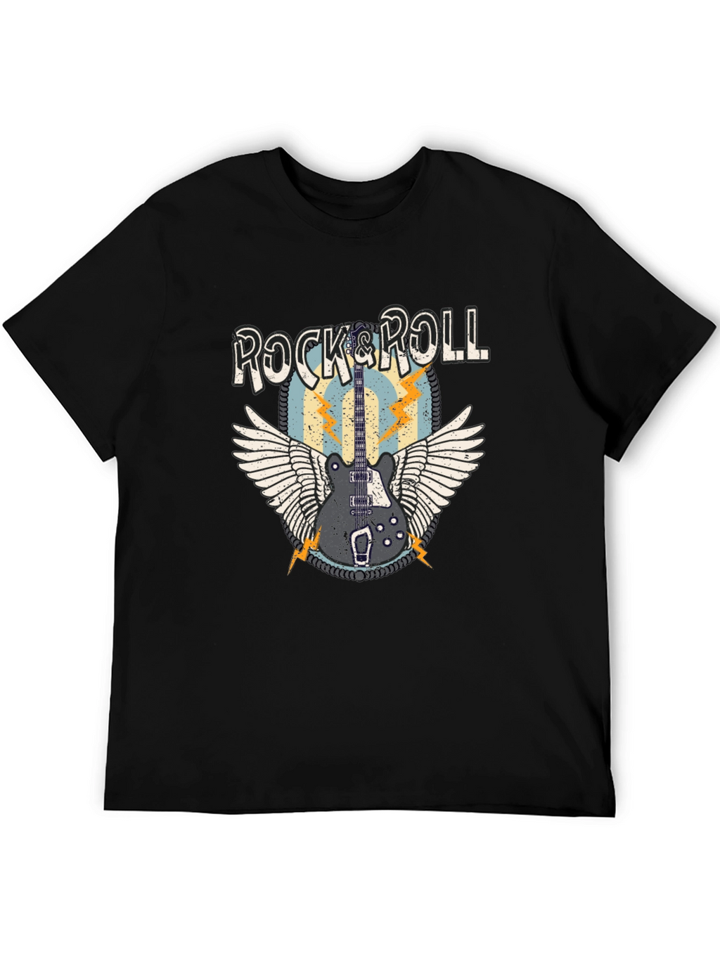Rock & Roll Guitar Graphic Tee