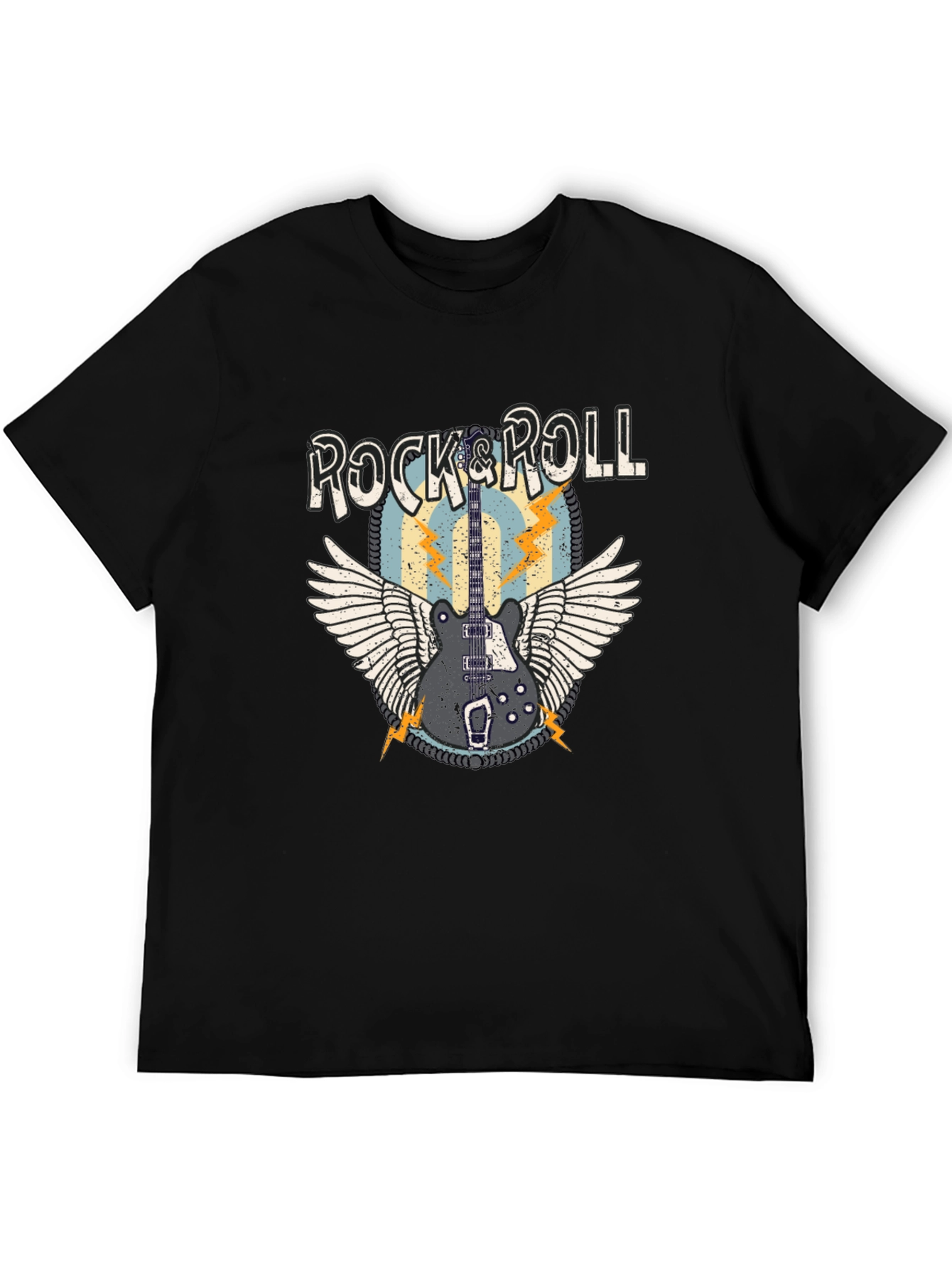 Rock & Roll Guitar Graphic Tee