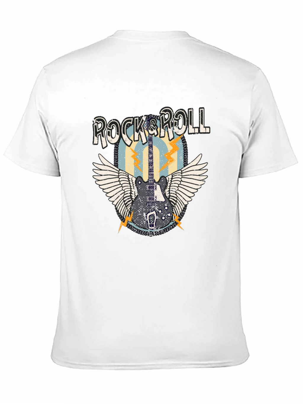 Rock & Roll Guitar Graphic Tee