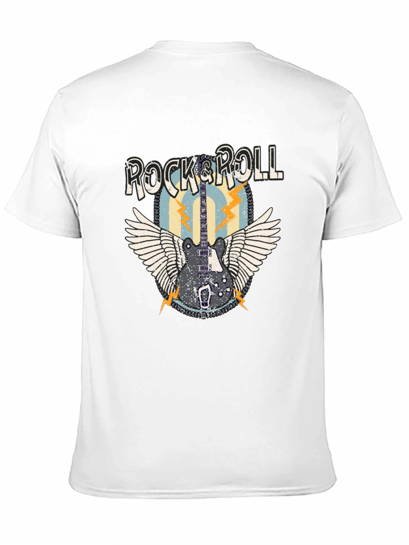 Rock & Roll Guitar Graphic Tee