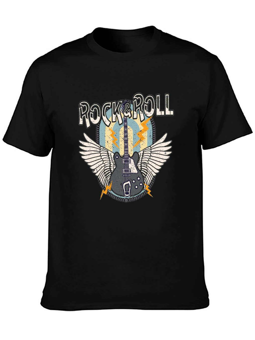 Rock & Roll Guitar Graphic Tee
