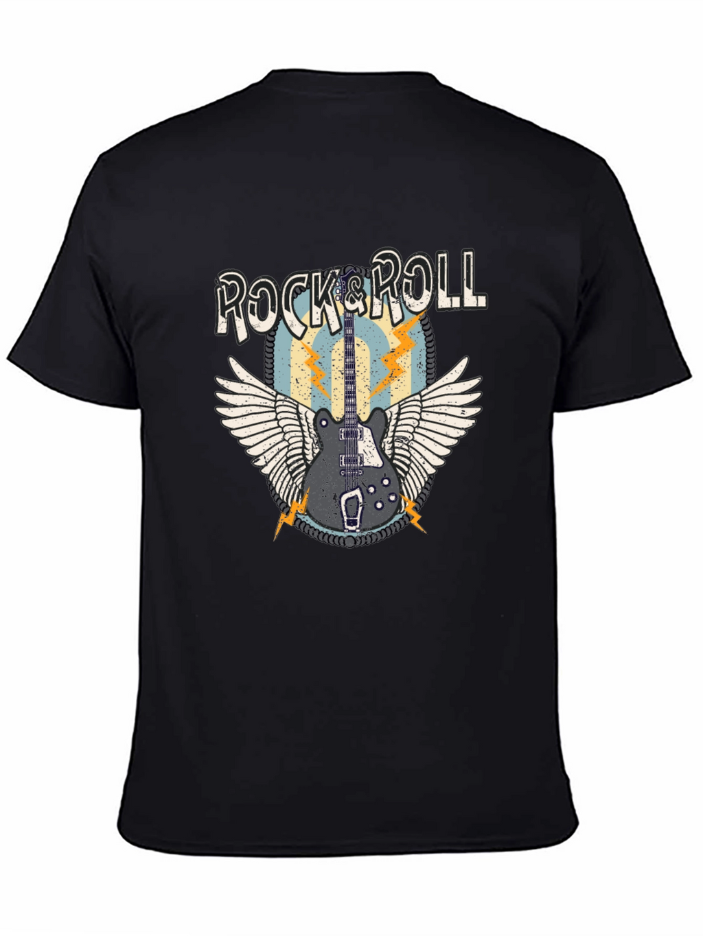 Rock & Roll Guitar Graphic Tee