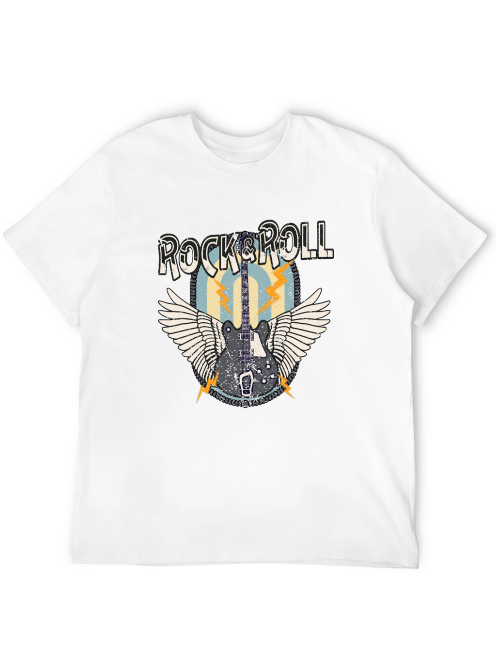 Rock & Roll Guitar Graphic Tee