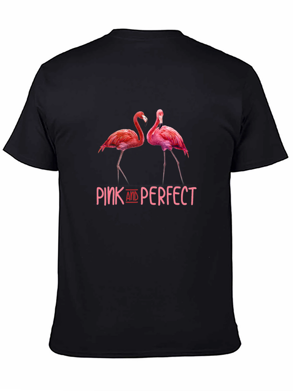 Pink Flamingo Graphic Tee - Pink And Perfect Design