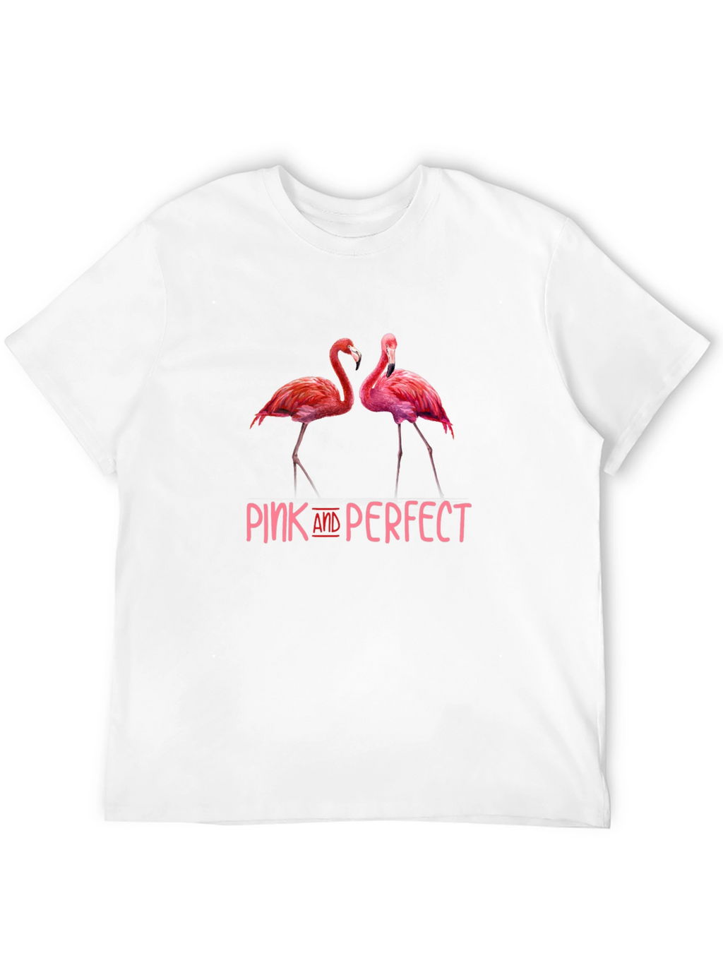 Pink Flamingo Graphic Tee - Pink And Perfect Design