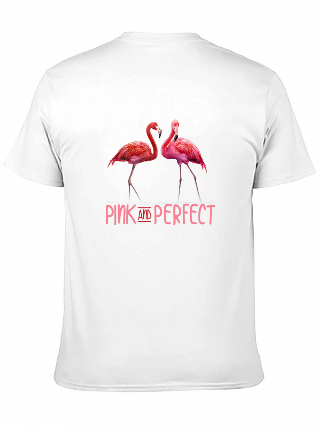 Pink Flamingo Graphic Tee - Pink And Perfect Design