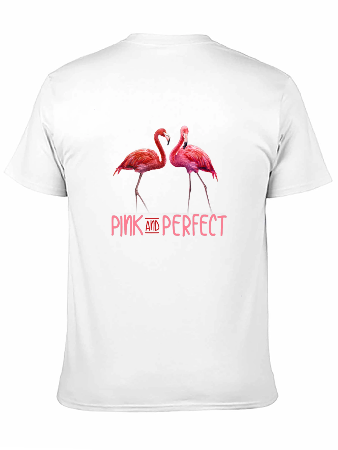 Pink Flamingo Graphic Tee - Pink And Perfect Design
