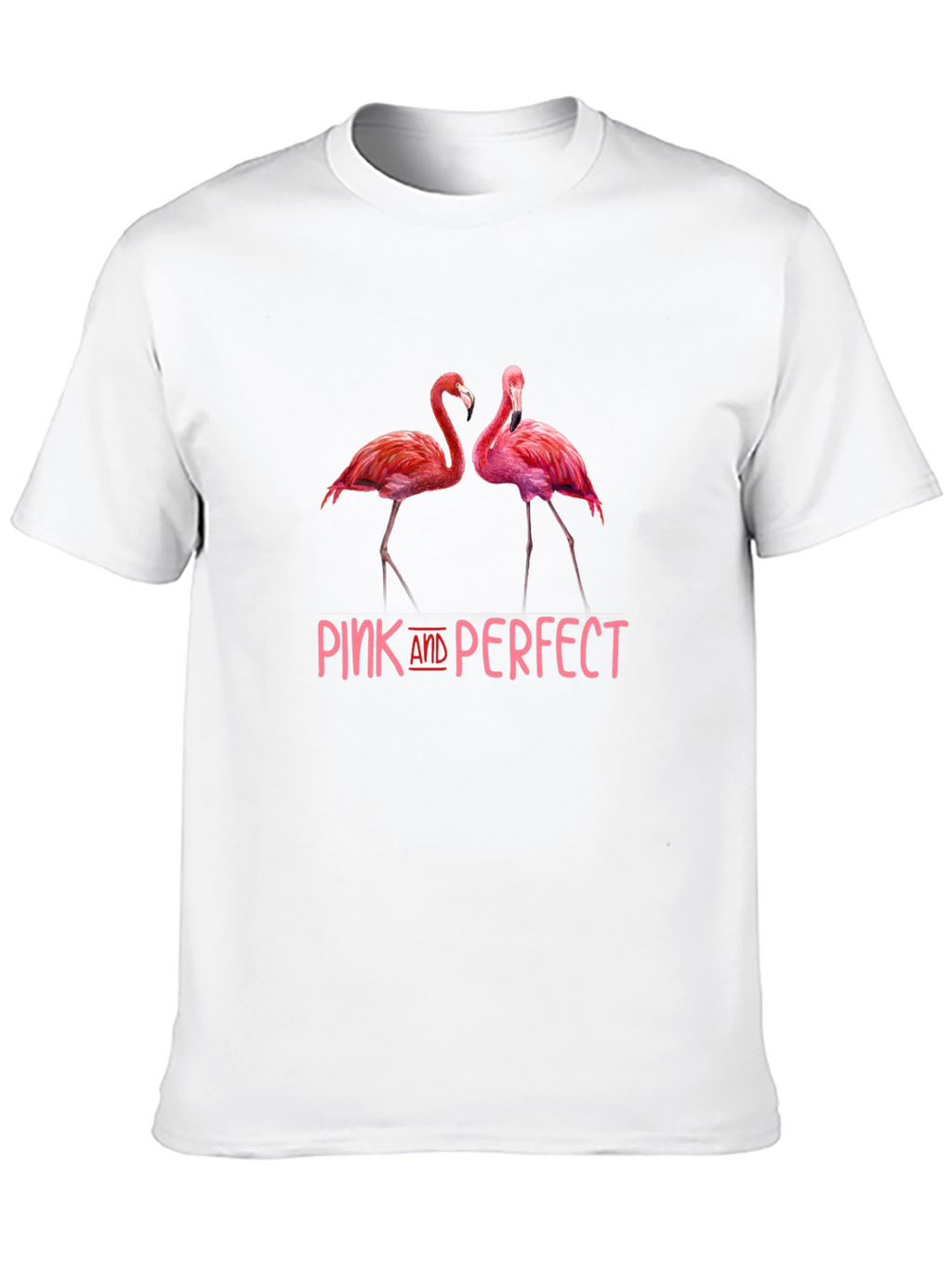 Pink Flamingo Graphic Tee - Pink And Perfect Design