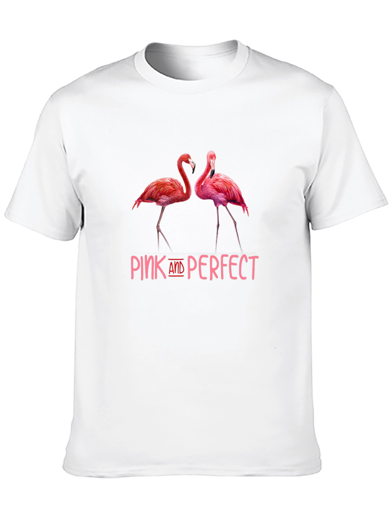 Pink Flamingo Graphic Tee - Pink And Perfect Design