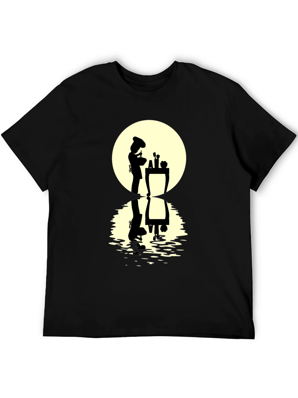 Chef Silhouette Graphic T-Shirt