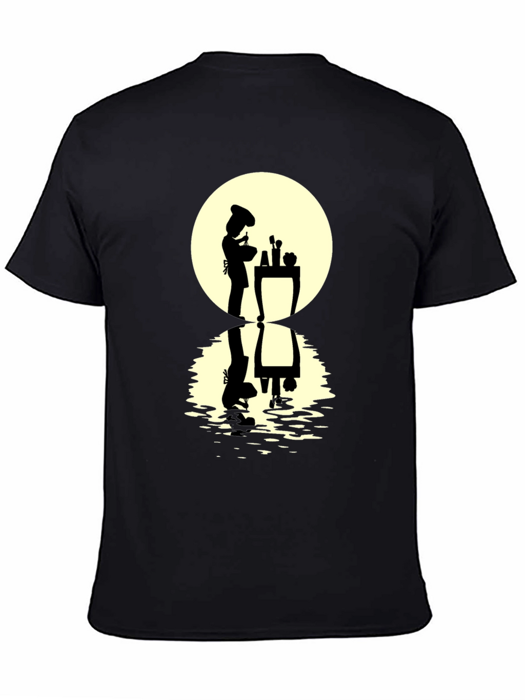 Chef Silhouette Graphic T-Shirt