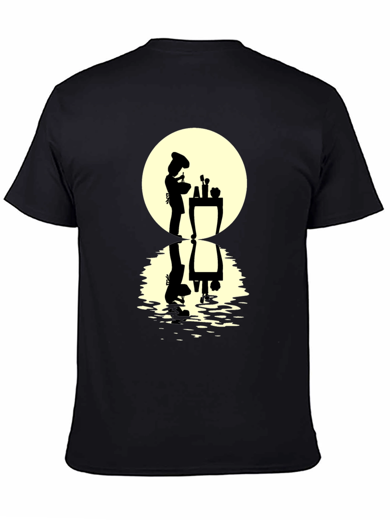 Chef Silhouette Graphic T-Shirt