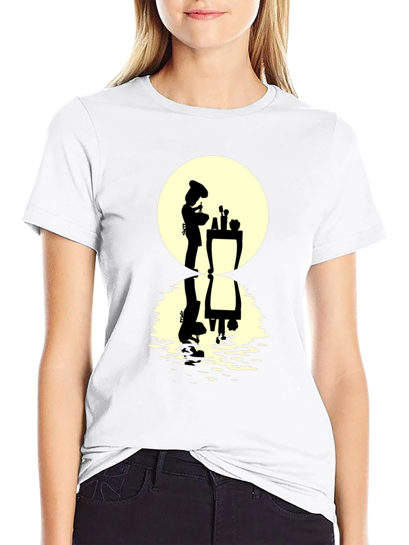 Chef Silhouette Graphic T-Shirt
