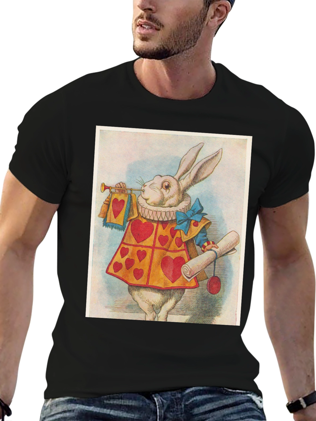 Alice in Wonderland White Rabbit T-Shirt