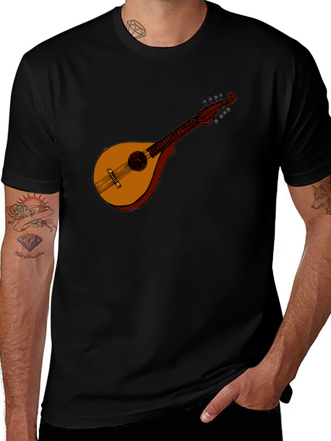 Acoustic Mandolin Graphic T-Shirt