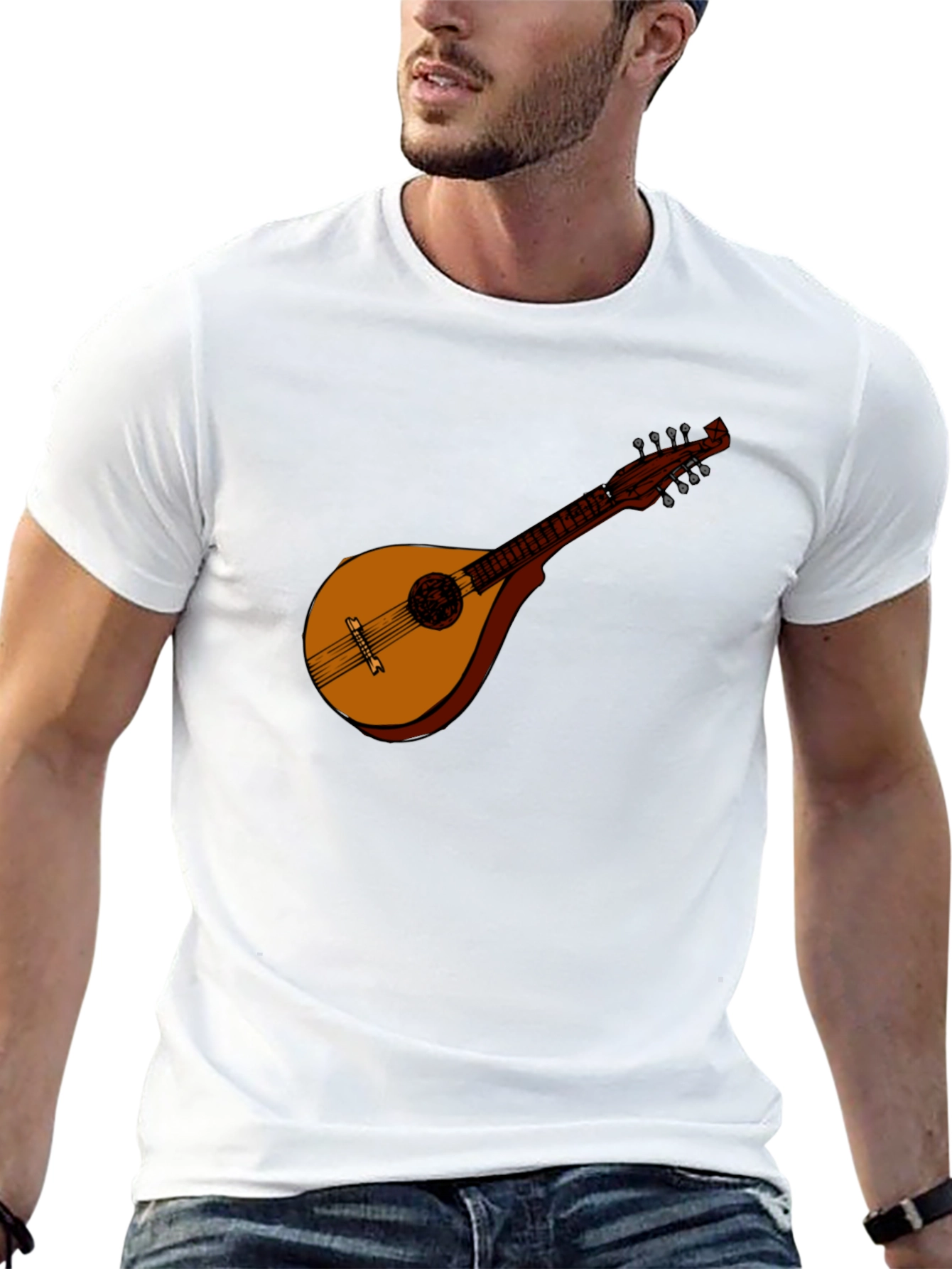 Acoustic Mandolin Graphic T-Shirt
