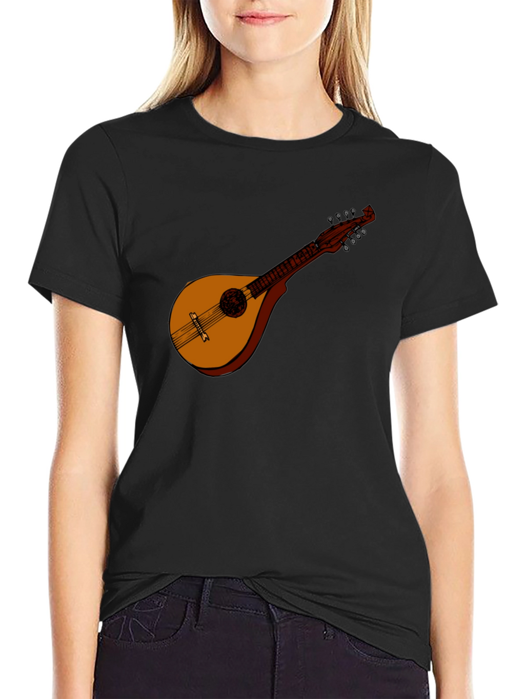 Acoustic Mandolin Graphic T-Shirt
