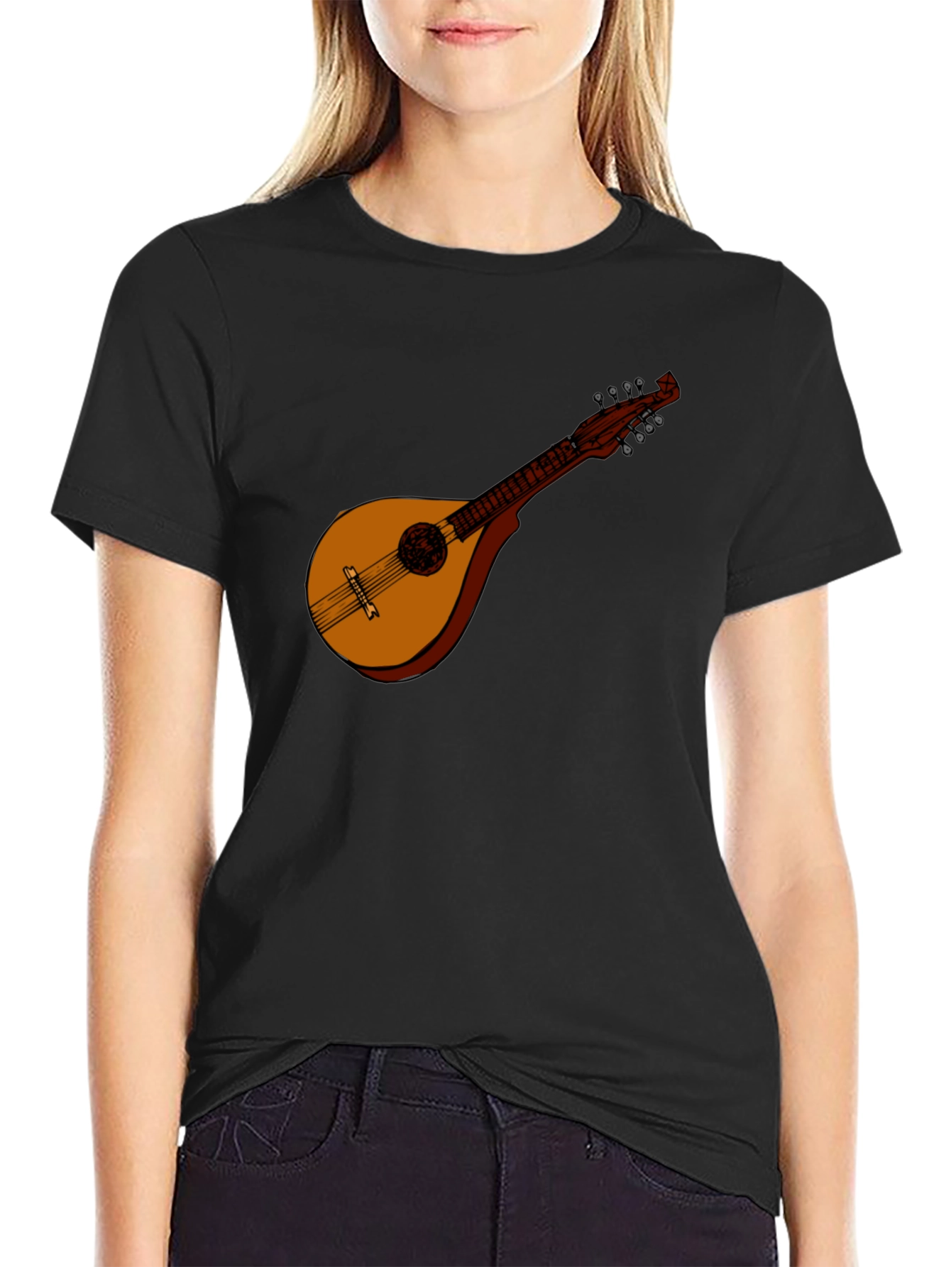 Acoustic Mandolin Graphic T-Shirt