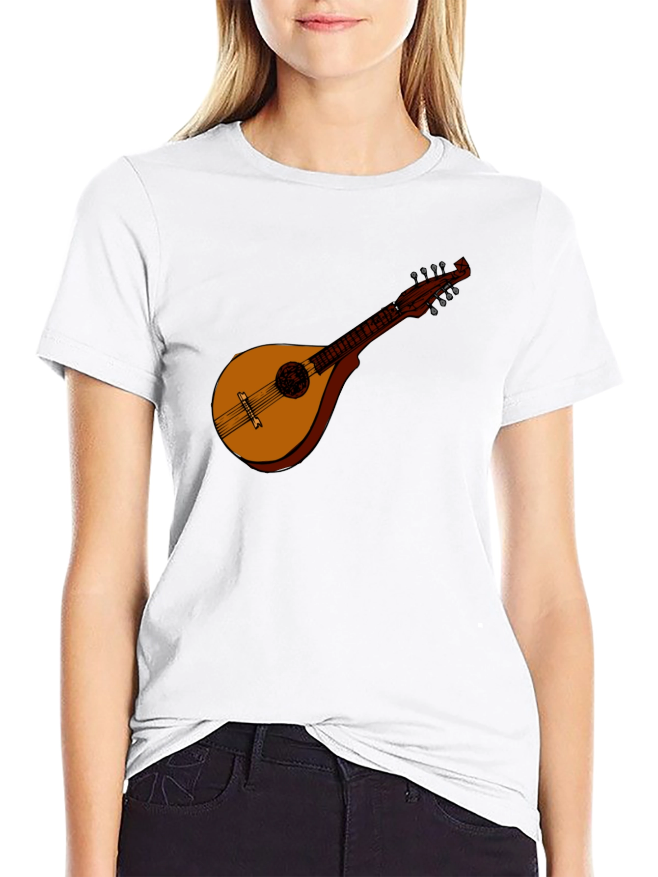 Acoustic Mandolin Graphic T-Shirt